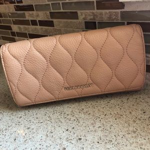 Vera Bradley Quilted Leather Audrey Wallet Nude